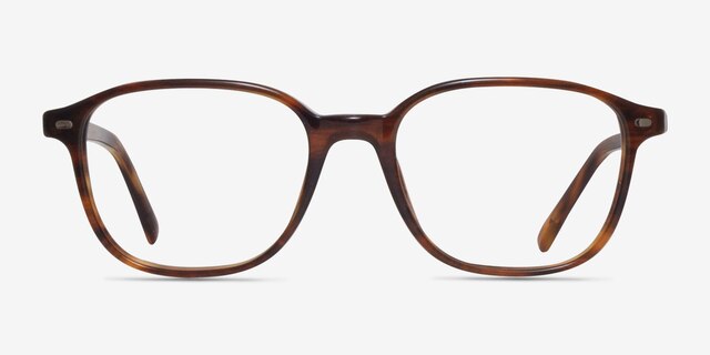 Ray-Ban RB5393 Leonard Warm Tortoise AcetateEyeglass Frames from EyeBuyDirect, Front View