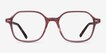 Ray-Ban RB5394 John Purple AcetateEyeglass Frames from EyeBuyDirect, Front View