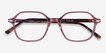 Ray-Ban RB5394 John Purple AcetateEyeglass Frames from EyeBuyDirect, Closed View