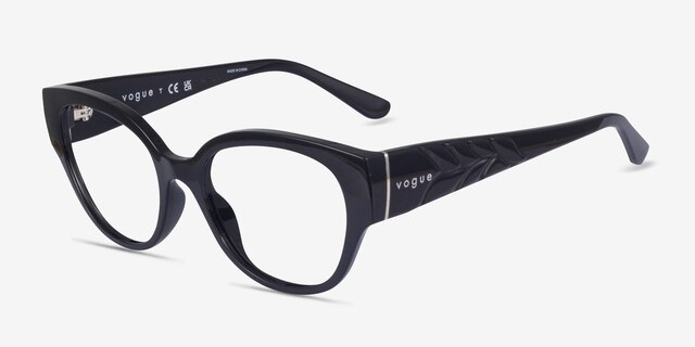 Vogue Eyewear VO5482 Noir PlastiqueMontures de lunettes de vue d'EyeBuyDirect, Vue d'Angle