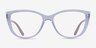 Vogue Eyewear VO5485 Purple PlasticEyeglass Frames from EyeBuyDirect, Front View