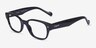 Vogue Eyewear VO5529 Black AcetateEyeglass Frames from EyeBuyDirect, Angle View