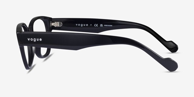 Vogue Eyewear VO5529 Black AcetateEyeglass Frames from EyeBuyDirect, Side View