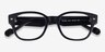 Vogue Eyewear VO5529 Black AcetateEyeglass Frames from EyeBuyDirect, Closed View