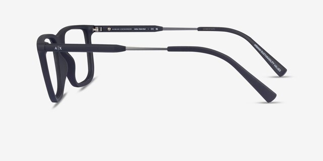 Armani Exchange AX3126 Navy Eco-friendlyEyeglass Frames from EyeBuyDirect, Side View