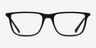 Armani Exchange AX3126 Black Eco-friendlyEyeglass Frames from EyeBuyDirect, Front View