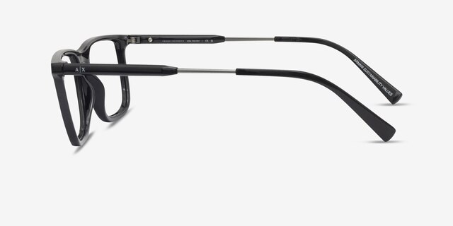 Armani Exchange AX3126 Black Eco-friendlyEyeglass Frames from EyeBuyDirect, Side View