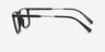 Armani Exchange AX3126 Black Eco-friendlyEyeglass Frames from EyeBuyDirect, Side View