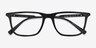 Armani Exchange AX3126 Black Eco-friendlyEyeglass Frames from EyeBuyDirect, Closed View