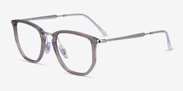 Ray-Ban RB4451V Gray PlasticEyeglass Frames from EyeBuyDirect, Angle View