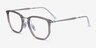Ray-Ban RB4451V Gray PlasticEyeglass Frames from EyeBuyDirect, Angle View