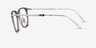Ray-Ban RB4451V Gray PlasticEyeglass Frames from EyeBuyDirect, Side View