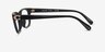 Coach HC6257U Black AcetateEyeglass Frames from EyeBuyDirect, Side View