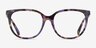Coach HC6260U Purple Tortoise AcetateEyeglass Frames from EyeBuyDirect, Front View