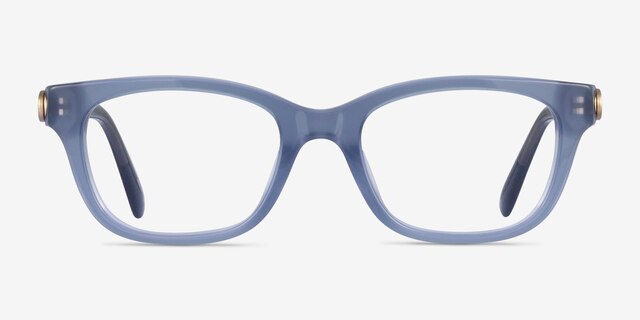 Coach HC6257U Milky Denim AcetateEyeglass Frames from EyeBuyDirect, Front View