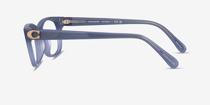Coach HC6257U Milky Denim Acétate Montures de lunettes de vue d'EyeBuyDirect