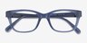 Coach HC6257U Milky Denim AcetateEyeglass Frames from EyeBuyDirect, Closed View