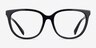 Coach HC6260U Black AcetateEyeglass Frames from EyeBuyDirect, Front View