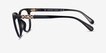 Coach HC6260U Black AcetateEyeglass Frames from EyeBuyDirect, Side View