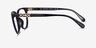 Coach HC6260U Black AcetateEyeglass Frames from EyeBuyDirect, Side View