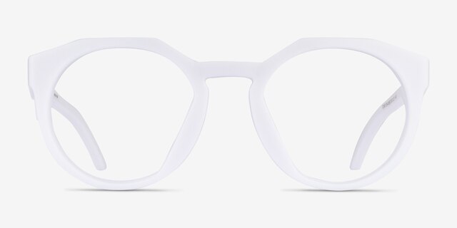 Oakley OX8139 Hstn White PlasticEyeglass Frames from EyeBuyDirect, Front View