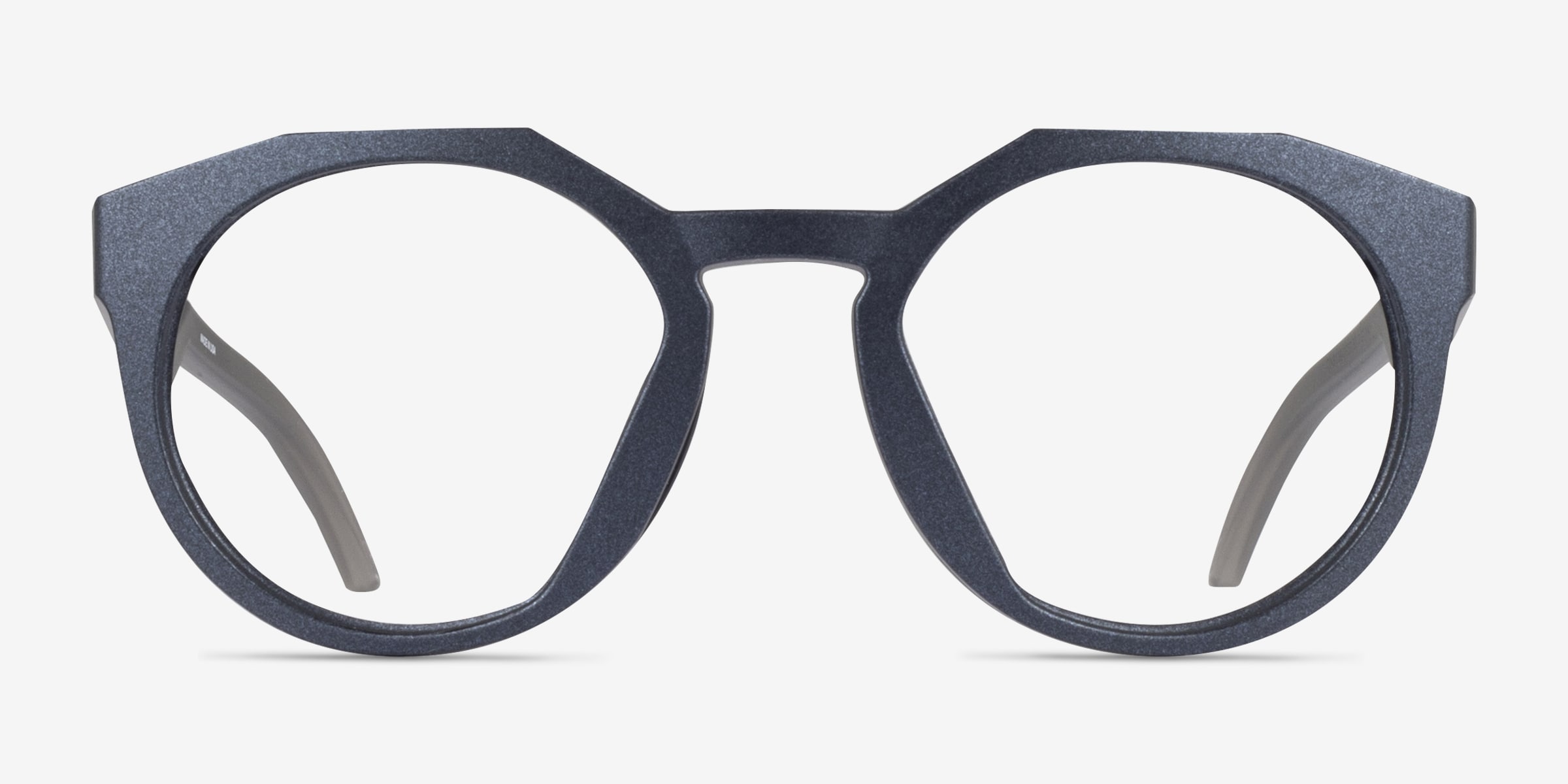 オークリーox8139-02ライトブルーサングラスHSTNハウストン Oakley OX8139 HSTN - Geometric Matte Blue Frame Eyeglasses