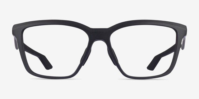 Oakley Enigma Mass Black PlasticEyeglass Frames from EyeBuyDirect, Front View