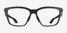 Oakley Enigma Mass Black PlasticEyeglass Frames from EyeBuyDirect, Front View