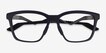 Oakley Enigma Mass Satin Black MetalEyeglass Frames from EyeBuyDirect, Closed View