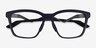 Oakley Enigma Mass Black PlasticEyeglass Frames from EyeBuyDirect, Closed View