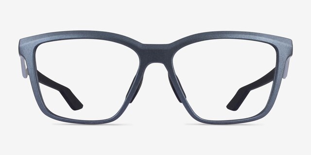 Oakley Enigma Mass Matte Blue Steel PlastiqueMontures de lunettes de vue d'EyeBuyDirect, Vue de Face