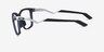 Oakley Enigma Mass Matte Blue Steel PlastiqueMontures de lunettes de vue d'EyeBuyDirect, Vue de Côté