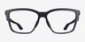 Oakley Enigma Mass Satin Black PlasticEyeglass Frames from EyeBuyDirect, Front View