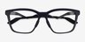 Oakley Enigma Mass Satin Black PlasticEyeglass Frames from EyeBuyDirect, Closed View