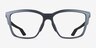 Oakley Enigma Mass Matte Blue PlasticEyeglass Frames from EyeBuyDirect, Front View