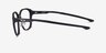 Oakley Slender Noir PlastiqueMontures de lunettes de vue d'EyeBuyDirect, Vue de Côté