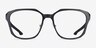 Oakley Slender Satin Black PlasticEyeglass Frames from EyeBuyDirect, Front View