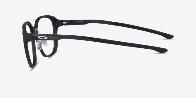 Oakley Slender Satin Black PlasticEyeglass Frames from EyeBuyDirect, Side View