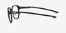 Oakley Slender Satin Black PlasticEyeglass Frames from EyeBuyDirect, Side View