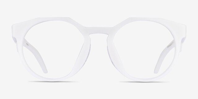 Oakley OX8139A Hstn White PlasticEyeglass Frames from EyeBuyDirect, Front View