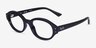 Ray-Ban RB7257 Shilo Noir Éco-responsableMontures de lunettes de vue d'EyeBuyDirect, Vue d'Angle