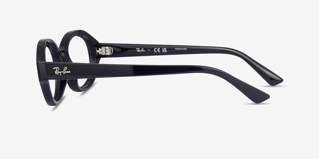 Ray-Ban RB7257 Shilo Noir Éco-responsableMontures de lunettes de vue d'EyeBuyDirect, Vue de Côté