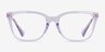 Ralph RA7178U Purple PlasticEyeglass Frames from EyeBuyDirect, Front View