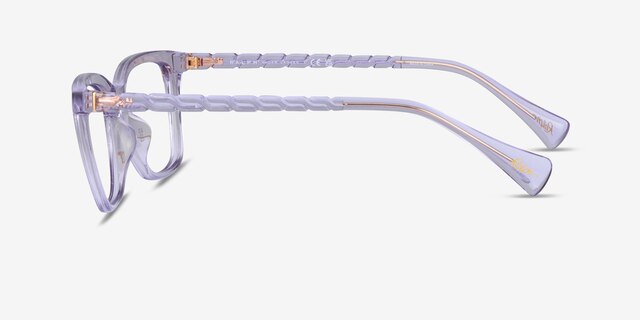 Ralph RA7178U Purple PlasticEyeglass Frames from EyeBuyDirect, Side View