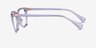 Ralph RA7178U Purple PlasticEyeglass Frames from EyeBuyDirect, Side View