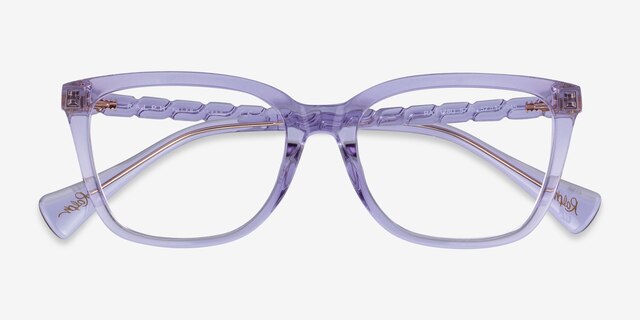Ralph RA7178U Purple PlasticEyeglass Frames from EyeBuyDirect, Closed View