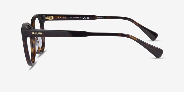 Ralph RA7182U Écaille Noire AcétateMontures de lunettes de vue d'EyeBuyDirect, Vue de Côté