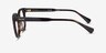 Ralph RA7182U Écaille Noire AcétateMontures de lunettes de vue d'EyeBuyDirect, Vue de Côté