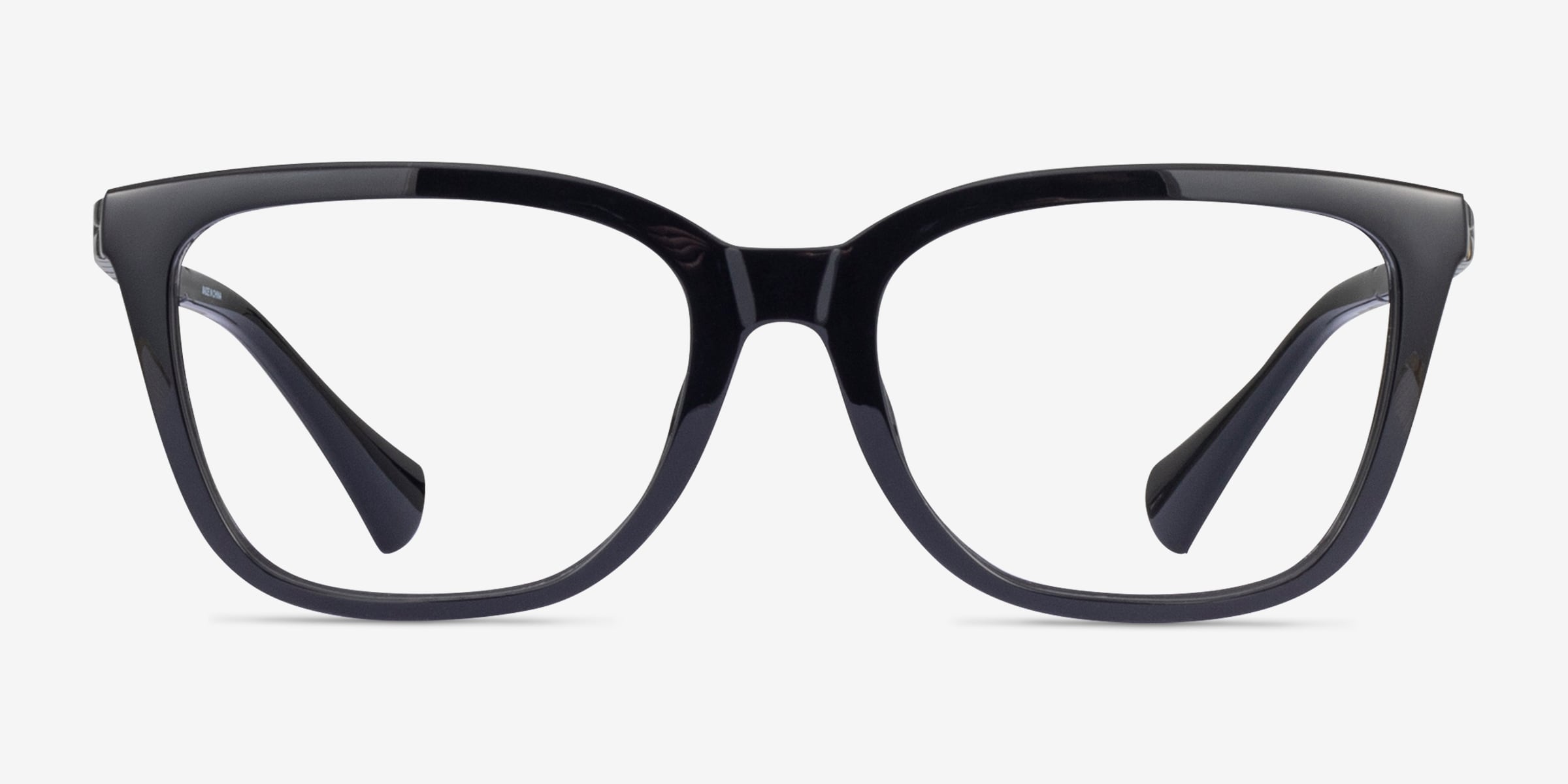 Ri La☆ ☆。A15 黒　FRAMe WORK Ralph RA7178U - Cat Eye Black Frame Eyeglasses | Eyebuydirect Canada