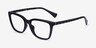 Ralph RA7178U Black PlasticEyeglass Frames from EyeBuyDirect, Angle View